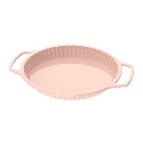 ycezw Silikon Kuchenform, Silikon-Kuchenform, Kuchenform mit Metall verstärkten Rahmen, Sauerteig Pfanne, Antihaft, Kuchenform mit leichtem Freilassen, gerippte Kuchenform mit Griff für Quicher ycezw Silikon Kuchenform, Silikon-Kuchenform, Kuchenform mit Metall verstärkten Rahmen, Sauerteig Pfanne, Antihaft, Kuchenform mit leichtem Freilassen, gerippte Kuchenform mit Griff für Quicher von ycezw