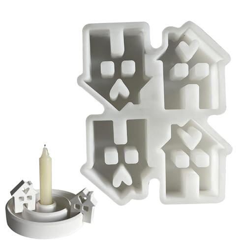 ycezw Silikonform für Hausfigur, Silikonform für Hausfigur | Silikonformen für die Herstellung von Hausfiguren mit, Form für saisonale Heimdekorationen ycezw Silikonform für Hausfigur, Silikonform für Hausfigur | Silikonformen für die Herstellung von Hausfiguren mit, Form für saisonale Heimdekorationen von ycezw