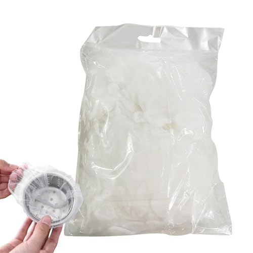 ycezw Sink Sieb Mesh-Tasche, Küchenspüle Sieb Mesh Tasche,Netzfilter Spüle Filter Spüle Abflusssieb | Elastische Netzteilebeutel Netztaschen für übrigen Müll von ycezw