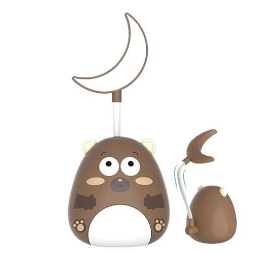 ycezw Tier-Lampe für Nachttisch,Bär Nachtlicht | Bär Helligkeit Einstellbare Nachtlicht - Niedliche Nachtlicht, energiesparende Schreibtischlampe für Schlafzimmer, Wohnzimmer ycezw Tier-Lampe für Nachttisch,Bär Nachtlicht | Bär Helligkeit Einstellbare Nachtlicht - Niedliche Nachtlicht, energiesparende Schreibtischlampe für Schlafzimmer, Wohnzimmer von ycezw