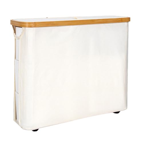 ycezw Toilettenpapierhalter mit Deckel, Toilettenpapierkorb - Großer Toilettenpapierhalter aus Oxford-Gewebe 23 Liter | Toilettenpapierhalter Faltbarer Papierrollenhalter Aufbewahrungsbox für ycezw Toilettenpapierhalter mit Deckel, Toilettenpapierkorb - Großer Toilettenpapierhalter aus Oxford-Gewebe 23 Liter | Toilettenpapierhalter Faltbarer Papierrollenhalter Aufbewahrungsbox für von ycezw