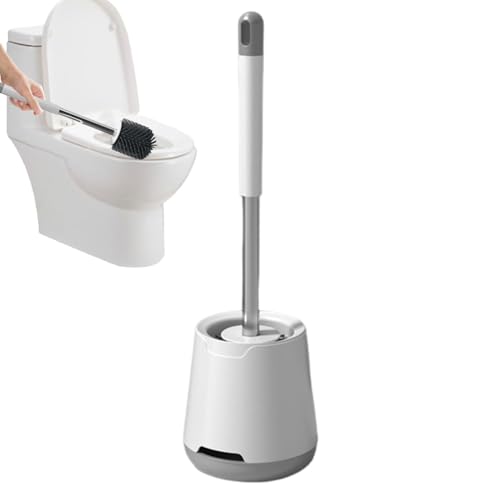 ycezw Toilettenschüsselbürste,WC-Reinigungsbürste | Toilettenschüssel Scrubber Langer Griff WC Scrubber Bürste,Wiederverwendbare Badezimmerbürste WC-Spülbürste für gewerblichen Gebrauch ycezw Toilettenschüsselbürste,WC-Reinigungsbürste | Toilettenschüssel Scrubber Langer Griff WC Scrubber Bürste,Wiederverwendbare Badezimmerbürste WC-Spülbürste für gewerblichen Gebrauch von ycezw