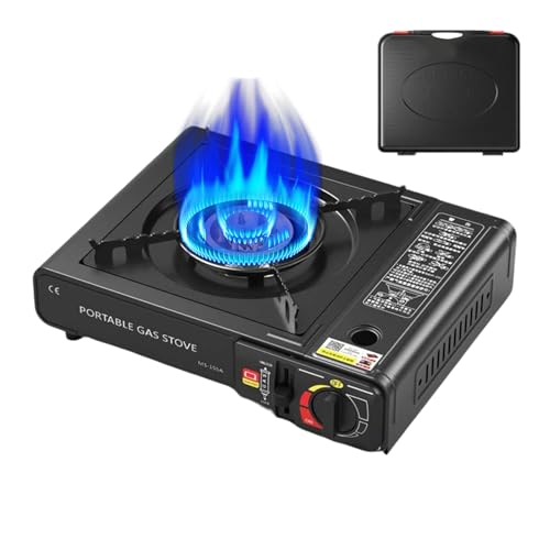 ycezw Tragbarer Camping Herd | Leichte Herd Brenner | Multifunktionale Leichte, kompakte Winddichte Küchengeräte für Innen & Außen Grillen Wandern Heizung ycezw Tragbarer Camping Herd | Leichte Herd Brenner | Multifunktionale Leichte, kompakte Winddichte Küchengeräte für Innen & Außen Grillen Wandern Heizung von ycezw