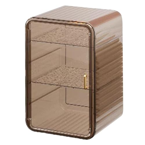 ycezw Transparente kosmetische Aufbewahrungsbox, staubdicht Tee-Set Aufbewahrungsorganisator, Cup Organizer Staubdichte Acryl Aufbewahrungsbox, Mehrschichtige Home Storage Wasserdichte von ycezw