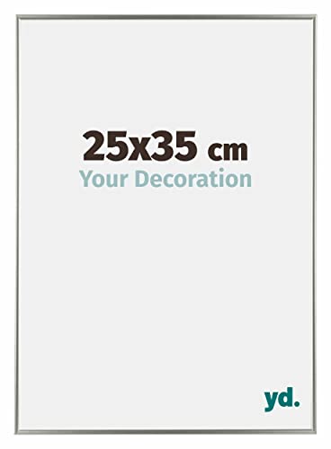 Your Decoration - Bilderrahmen 25x35 cm - Champagner - Bilderrahmen aus Kunststoff mit Acrylglas - Antireflex - 25x35 Rahmen - Evry Your Decoration - Bilderrahmen 25x35 cm - Champagner - Bilderrahmen aus Kunststoff mit Acrylglas - Antireflex - 25x35 Rahmen - Evry von yd.