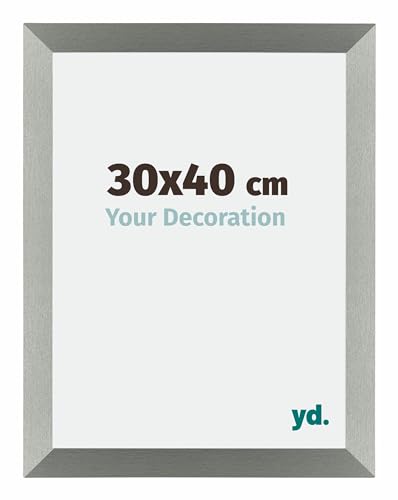 yd. Your Decoration - Bilderrahmen 30x40 cm - Billderrahmen aus MDF mit Acrylglas - Antireflex - 30x40 Rahmen - Mura von yd.