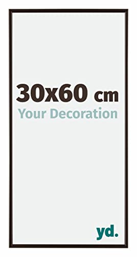 Your Decoration - Bilderrahmen 30x60 cm - Antrazit - Bilderrahmen aus Kunststoff mit Acrylglas - Antireflex - 30x60 Rahmen - Evry Your Decoration - Bilderrahmen 30x60 cm - Antrazit - Bilderrahmen aus Kunststoff mit Acrylglas - Antireflex - 30x60 Rahmen - Evry von yd.