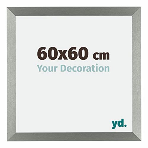 yd. Your Decoration - Bilderrahmen 60x60 cm - Billderrahmen aus MDF mit Acrylglas - Antireflex - 60x60 Rahmen - Mura von yd.