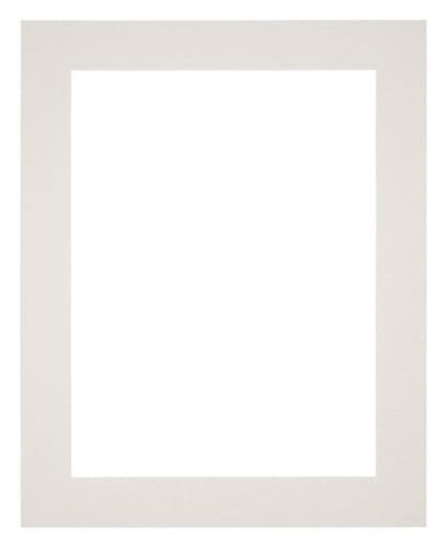 yd. Passepartout 40x50 cm für Fotogröße 30x40 - Hellgrau - Museumkarton - Außenmaße 40x50 cm - Innengröße 30x40 cm von yd.