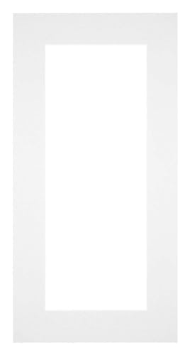 yd. Passepartout 50x100 cm für Fotogröße 40x80 - Weiß - Museumkarton - Außenmaße 50x100 cm - Innengröße 40x80 cm von yd.