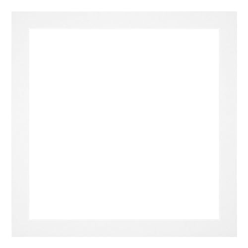 yd. Passepartout 55x55 cm für Fotogröße 50x50 - Weiß - Museumkarton - Außenmaße 55x55 cm - Innengröße 50x50 cm von yd.