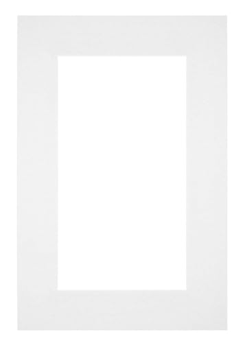 yd. Passepartout 62x93 cm für Fotogröße 50x80 - Weiß - Museumkarton - Außenmaße 62x93 cm - Innengröße 50x80 cm von yd.