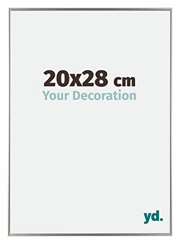 Your Decoration - Bilderrahmen 20x28 cm - Champagner - Bilderrahmen aus Kunststoff mit Acrylglas - Antireflex - 20x28 Rahmen - Evry Your Decoration - Bilderrahmen 20x28 cm - Champagner - Bilderrahmen aus Kunststoff mit Acrylglas - Antireflex - 20x28 Rahmen - Evry von yd.