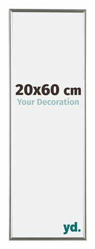 Your Decoration - Bilderrahmen 20x60 cm - Champagner - Bilderrahmen aus Kunststoff mit Acrylglas - Antireflex - 20x60 Rahmen - Evry Your Decoration - Bilderrahmen 20x60 cm - Champagner - Bilderrahmen aus Kunststoff mit Acrylglas - Antireflex - 20x60 Rahmen - Evry von yd.