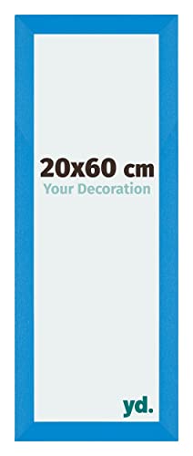 yd. Your Decoration - Bilderrahmen 20x60 cm - Hellblau - Billderrahmen aus MDF mit Acrylglas - Antireflex - 20x60 Rahmen - Mura yd. Your Decoration - Bilderrahmen 20x60 cm - Hellblau - Billderrahmen aus MDF mit Acrylglas - Antireflex - 20x60 Rahmen - Mura von yd.
