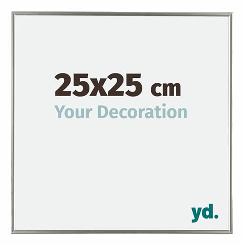 Your Decoration - Bilderrahmen 25x25 cm - Champagner - Bilderrahmen aus Kunststoff mit Acrylglas - Antireflex - 25x25 Rahmen - Evry Your Decoration - Bilderrahmen 25x25 cm - Champagner - Bilderrahmen aus Kunststoff mit Acrylglas - Antireflex - 25x25 Rahmen - Evry von yd.