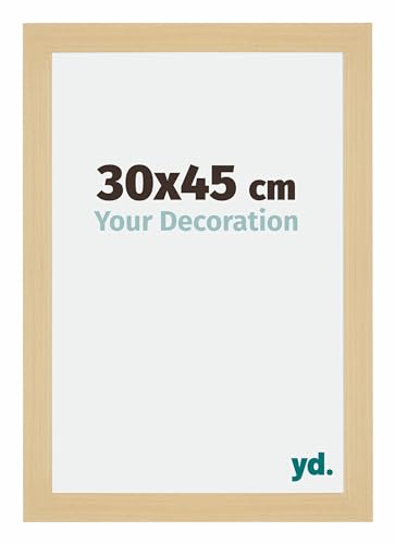 yd. Your Decoration - Bilderrahmen 30x45 cm - Billderrahmen aus MDF mit Acrylglas - Antireflex - 30x45 Rahmen - Mura von yd.