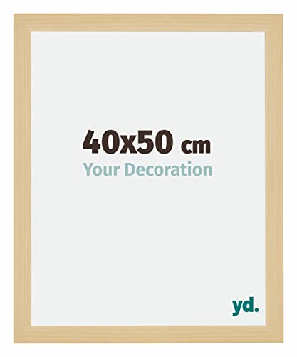 yd. Your Decoration - Bilderrahmen 40x50 cm - Ahorn Dekor - Billderrahmen aus MDF mit Acrylglas - Antireflex - 40x50 Rahmen - Mura yd. Your Decoration - Bilderrahmen 40x50 cm - Ahorn Dekor - Billderrahmen aus MDF mit Acrylglas - Antireflex - 40x50 Rahmen - Mura von yd.