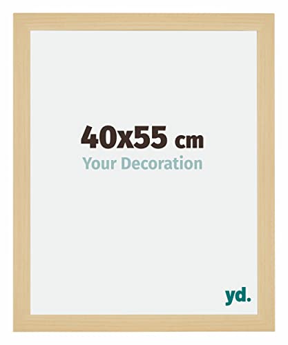 yd. Your Decoration - Bilderrahmen 40x55 cm - Billderrahmen aus MDF mit Acrylglas - Antireflex - 40x55 Rahmen - Mura von yd.