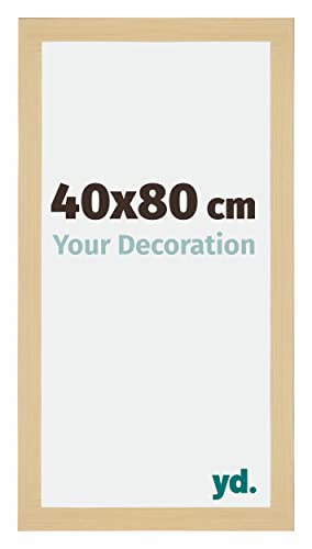 yd. Your Decoration - Bilderrahmen 40x80 cm - Ahorn Dekor - Billderrahmen aus MDF mit Acrylglas - Antireflex - 40x80 Rahmen - Mura yd. Your Decoration - Bilderrahmen 40x80 cm - Ahorn Dekor - Billderrahmen aus MDF mit Acrylglas - Antireflex - 40x80 Rahmen - Mura von yd.