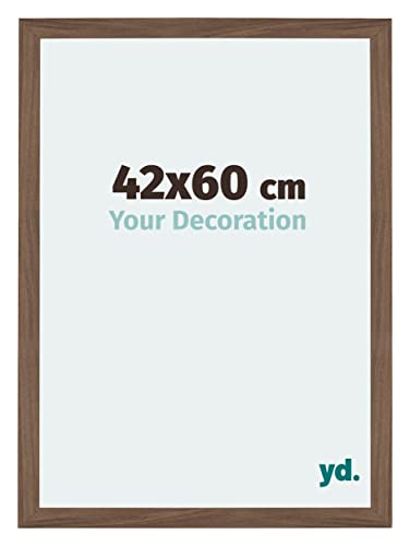 yd. Your Decoration - Bilderrahmen 42x60 cm - Billderrahmen aus MDF mit Acrylglas - Antireflex - 42x60 Rahmen - Mura von yd.
