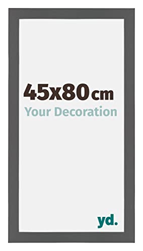 yd. Your Decoration - Bilderrahmen 45x80 cm - Antrazit - Billderrahmen aus MDF mit Acrylglas - Antireflex - 45x80 Rahmen - Mura yd. Your Decoration - Bilderrahmen 45x80 cm - Antrazit - Billderrahmen aus MDF mit Acrylglas - Antireflex - 45x80 Rahmen - Mura von yd.