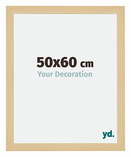 yd. Your Decoration - Bilderrahmen 50x60 cm - Billderrahmen aus MDF mit Acrylglas - Antireflex - 50x60 Rahmen - Mura von yd.