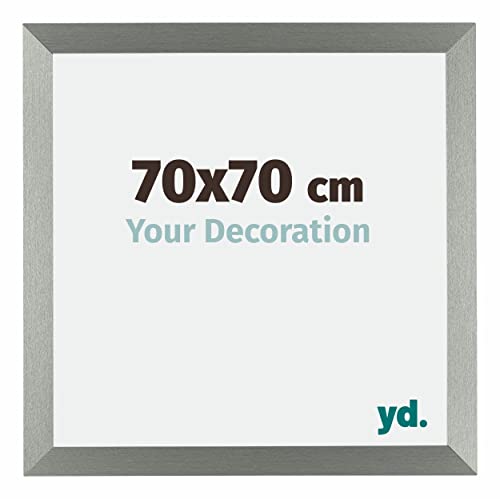 yd. Your Decoration - Bilderrahmen 70x70 cm - Billderrahmen aus MDF mit Acrylglas - Antireflex - 70x70 Rahmen - Mura von yd.
