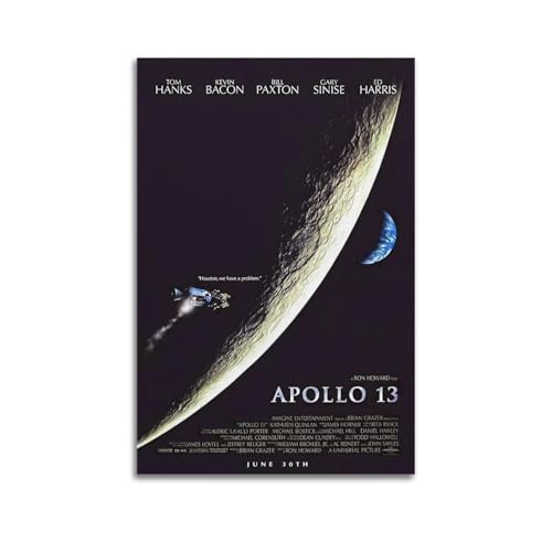 ydhgebn Apollo 13 Poster, Wandkunst, Cover, Zimmer, Vintage-Poster, dekoratives Gemälde für Schlafzimmer, Wohnzimmer, ästhetisches, elegantes Poster, 60 x 90 cm, ungerahmter Stil ydhgebn Apollo 13 Poster, Wandkunst, Cover, Zimmer, Vintage-Poster, dekoratives Gemälde für Schlafzimmer, Wohnzimmer, ästhetisches, elegantes Poster, 60 x 90 cm, ungerahmter Stil von ydhgebn