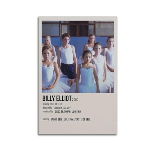 ydhgebn Billy Elliot Poster, Wandkunst, Vintage-Poster, dekoratives Gemälde für Schlafzimmer, Wohnzimmer, ästhetisches, elegantes Poster, 30 x 45 cm, ungerahmter Stil ydhgebn Billy Elliot Poster, Wandkunst, Vintage-Poster, dekoratives Gemälde für Schlafzimmer, Wohnzimmer, ästhetisches, elegantes Poster, 30 x 45 cm, ungerahmter Stil von ydhgebn