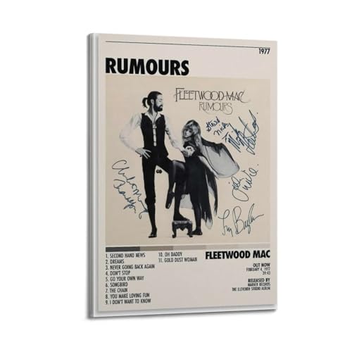 ydhgebn Fleetwood Mac-Poster, Wandkunst, Vintage-Poster, dekoratives Gemälde für Schlafzimmer, Wohnzimmer, ästhetisches, elegantes Poster, 30 x 45 cm, Rahmenstil ydhgebn Fleetwood Mac-Poster, Wandkunst, Vintage-Poster, dekoratives Gemälde für Schlafzimmer, Wohnzimmer, ästhetisches, elegantes Poster, 30 x 45 cm, Rahmenstil von ydhgebn
