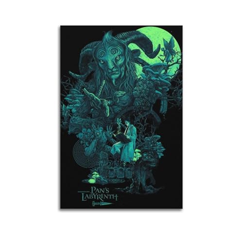 ydhgebn Pan's Labyrinth-Poster, Wandkunst, Cover, Zimmer, Vintage-Poster, dekoratives Gemälde für Schlafzimmer, Wohnzimmer, ästhetisches, elegantes Poster, 30 x 45 cm, ungerahmter Stil ydhgebn Pan's Labyrinth-Poster, Wandkunst, Cover, Zimmer, Vintage-Poster, dekoratives Gemälde für Schlafzimmer, Wohnzimmer, ästhetisches, elegantes Poster, 30 x 45 cm, ungerahmter Stil von ydhgebn