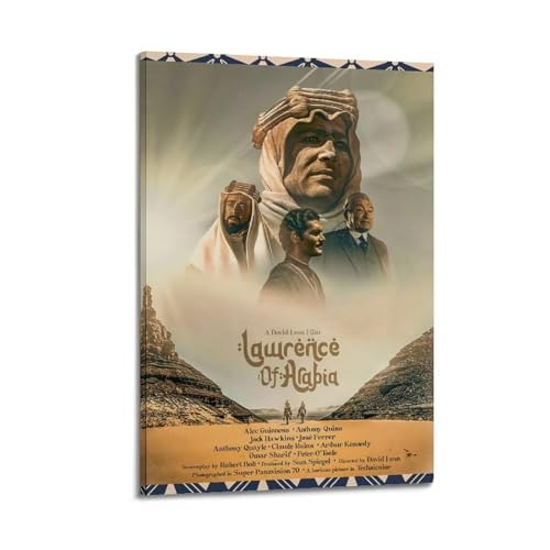 ydhgebn Poster mit Lawrence of Arabien, Vintage-Poster, dekoratives Gemälde für Schlafzimmer, Wohnzimmer, ästhetisches, elegantes Poster, 40 x 60 cm, Rahmenstil ydhgebn Poster mit Lawrence of Arabien, Vintage-Poster, dekoratives Gemälde für Schlafzimmer, Wohnzimmer, ästhetisches, elegantes Poster, 40 x 60 cm, Rahmenstil von ydhgebn
