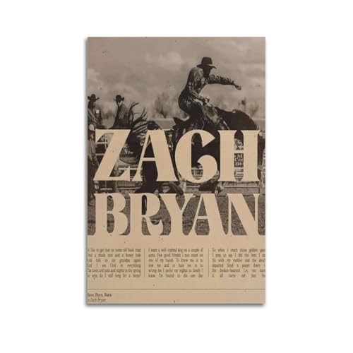 ydhgebn Zach Bryan Poster, Wandkunst, Vintage-Poster, dekoratives Gemälde für Schlafzimmer, Wohnzimmer, ästhetisches, elegantes Poster, 30 x 45 cm, ungerahmter Stil ydhgebn Zach Bryan Poster, Wandkunst, Vintage-Poster, dekoratives Gemälde für Schlafzimmer, Wohnzimmer, ästhetisches, elegantes Poster, 30 x 45 cm, ungerahmter Stil von ydhgebn