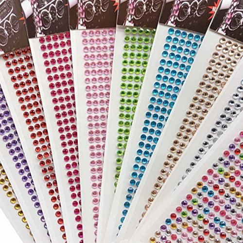 10Sheet Strass Aufkleber Selbstklebend Kristall Selbstklebende Aufkleber Crystal Gem Aufkleber Bunten Strass Aufkleber Blatt Acryl Schmucksteine Selbstklebend für Kinder Handwerke FotorahmenGrußkarten 10Sheet Strass Aufkleber Selbstklebend Kristall Selbstklebende Aufkleber Crystal Gem Aufkleber Bunten Strass Aufkleber Blatt Acryl Schmucksteine Selbstklebend für Kinder Handwerke FotorahmenGrußkarten von yeemeen