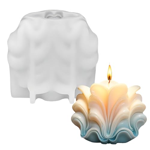 Yeemeen Silikonform Kerzenform in 3D-Muschelform,DIY Kerzen Silikonform zum Basteln,Kerzenform Muschel,3D Silikon Backform für Duftkerze,Seifen,Fondant Geschenk Dekorieren Yeemeen Silikonform Kerzenform in 3D-Muschelform,DIY Kerzen Silikonform zum Basteln,Kerzenform Muschel,3D Silikon Backform für Duftkerze,Seifen,Fondant Geschenk Dekorieren von yeemeen