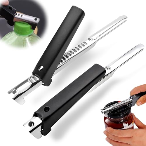 yeemeen 2 Stücke Dosenöffner, Edelstahl Glasöffner Schraubdeckelöffner, Multifunktionaler Flaschenöffner für senioren, Schraubdeckel für Gläser, Verstellbarer Dosenöffner für Schraubgläser yeemeen 2 Stücke Dosenöffner, Edelstahl Glasöffner Schraubdeckelöffner, Multifunktionaler Flaschenöffner für senioren, Schraubdeckel für Gläser, Verstellbarer Dosenöffner für Schraubgläser von yeemeen