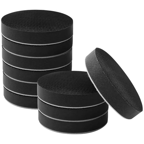 10 Stück 12,7 cm Schaumstoff-Schleifscheiben, selbstklebende Polierschwämme, doppelseitige Schnittstellenpads zum Polieren, passend für Schleifpapier und Poliergeräte 10 Stück 12,7 cm Schaumstoff-Schleifscheiben, selbstklebende Polierschwämme, doppelseitige Schnittstellenpads zum Polieren, passend für Schleifpapier und Poliergeräte von yeeplant