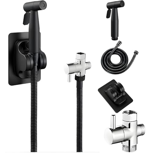 304 Edelstahl-WC-Sprühgerät, Druck-Bidet-Sprüh-Set, 1. 5 Meter Schlauch im Lieferumfang enthalten, einfache Installation ohne Bohren, geeignet für WC-Reinigung 304 Edelstahl-WC-Sprühgerät, Druck-Bidet-Sprüh-Set, 1. 5 Meter Schlauch im Lieferumfang enthalten, einfache Installation ohne Bohren, geeignet für WC-Reinigung von yeeplant