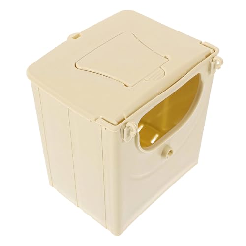 4er-Pack sichere Kunststoff-Vogel-Nisthäuser für Sittiche, Wellensittiche und mehr, 13 x 10 x 12 cm von yeeplant