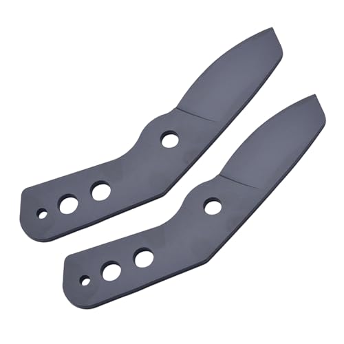 Baumschneideschere, 2 Stück, Modell 001, robust, Sk5-Stahl, passend für die meisten Bypass-Gartenscheren, einfache Installation mit drei Löchern von yeeplant