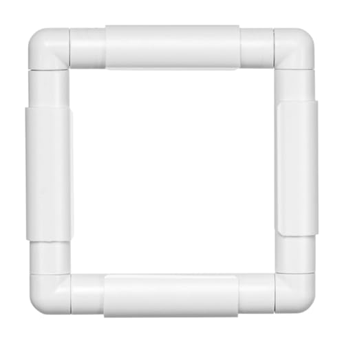 Einfach zu montierender Q-Schnapprahmen aus Kunststoff für Kreuzstich, quadratisches Design, perfekt für Stickerei, Nadelspitze, Quilten, Seidenmalerei Einfach zu montierender Q-Schnapprahmen aus Kunststoff für Kreuzstich, quadratisches Design, perfekt für Stickerei, Nadelspitze, Quilten, Seidenmalerei von yeeplant