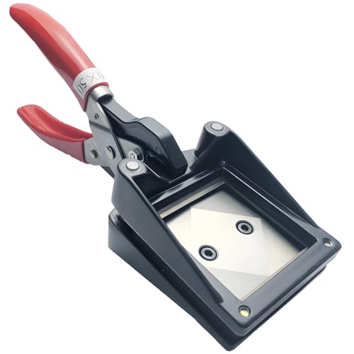 Fotostanzer, manueller Fotoschneider für 50 x 50 mm Bilder, exakter Passfotoschneider, einfach zu bedienender Bildschneider für Formen, personalisierte Größen Fotostanzer, manueller Fotoschneider für 50 x 50 mm Bilder, exakter Passfotoschneider, einfach zu bedienender Bildschneider für Formen, personalisierte Größen von yeeplant