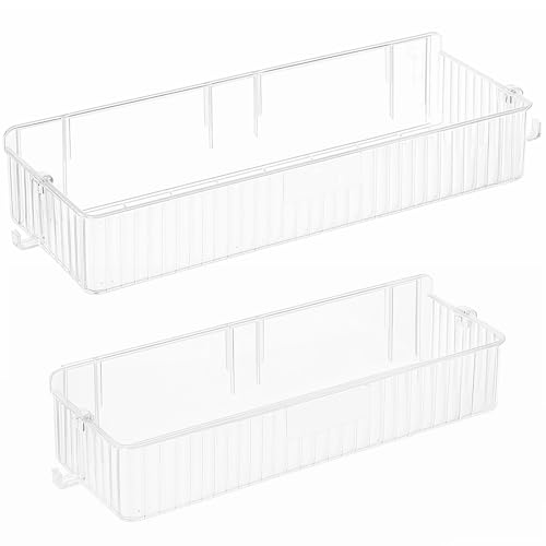 yeeplant 2 Acrylregale für Badezimmer, Duschregale ohne Bohren, montierte Wand-Organizer, Badezimmer, transparent, Duschablage, Haken zum Abziehen und für Kosmetik-Halter yeeplant 2 Acrylregale für Badezimmer, Duschregale ohne Bohren, montierte Wand-Organizer, Badezimmer, transparent, Duschablage, Haken zum Abziehen und für Kosmetik-Halter von yeeplant
