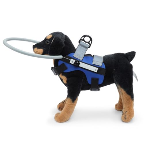 yeeplant Blindhalsband und Geschirr Set, verstellbare Führungsvorrichtung für blinde Hunde von yeeplant