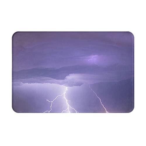 yefan Fußmatte Lightning Storm 40 x 60 cm & rutschfeste Willkommensmatte für den Außen- und Innenbereich yefan Fußmatte Lightning Storm 40 x 60 cm & rutschfeste Willkommensmatte für den Außen- und Innenbereich von yefan