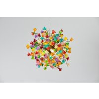 Deckenlampe, Moderne Blumen Beleuchtung Mit Regenbogen Für Esszimmer, Wohnzimmer, Flur Oder Kinderzimmer.handgefertigte Leuchte Deckenlampe, Moderne Blumen Beleuchtung Mit Regenbogen Für Esszimmer, Wohnzimmer, Flur Oder Kinderzimmer.handgefertigte Leuchte von yehudalight