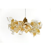 Deckenleuchte Mit Blumen Und Blättern in Goldener Klarer Farbe Deckenleuchte Mit Blumen Und Blättern in Goldener Klarer Farbe von yehudalight