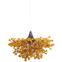 Gelbe Kronleuchter Mit Blumen, Gelbe Hängelampe Für Wohnzimmer von yehudalight