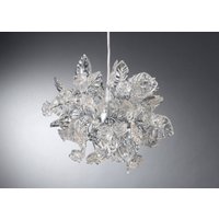 Klare Elegante Pendelleuchte Mit Kristallklaren Blüten Und Blättern Für Badezimmer Klare Elegante Pendelleuchte Mit Kristallklaren Blüten Und Blättern Für Badezimmer von yehudalight